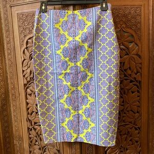 NWT - The Limited - Multicolor Pencil Skirt
